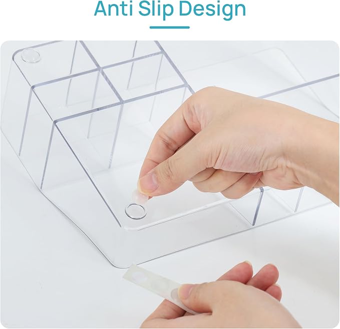 Vtopmart 1 Tier Clear Makeup Organizer, Cosmetic Storage - Image 6