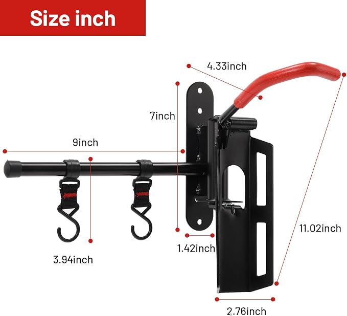 Swivel Bike Wall Mount, Bike Hangers - Image 8