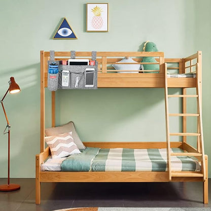 Linen Bedside Caddy, Bedside Storage Organizer - Image 7
