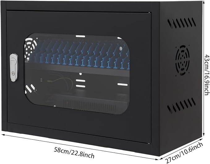 20-Device Charging Station, 200W USB Cell Phone Charge Stations, Tabletop - Image 2