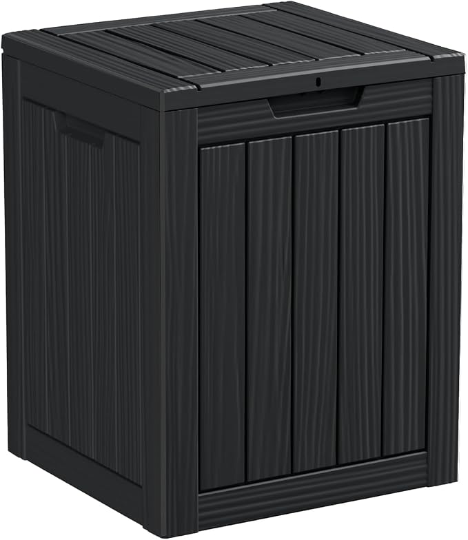 28 Gallon Deck Box, Resin Outdoor Storage Box by OutdoorLivingPerfected