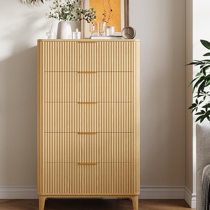 Fluted Dresser for Bedroom - Image 7