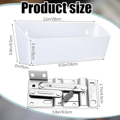 Umigy 2 Pack 11" Tip Out Tray for Sink - Image 2