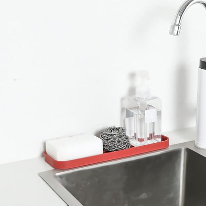 Silicone Kitchen Sink Organizer Tray - Image 9