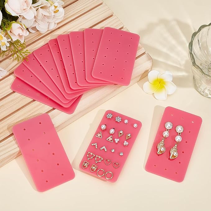 OLYCRAFT 18Pc Portable Earring Display Card - Image 4
