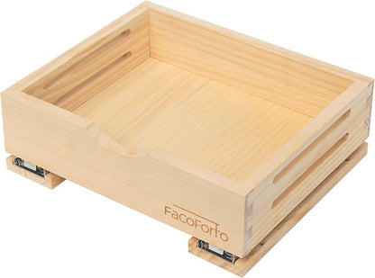 Kitchen Cabinet Organizer, Wood Pull Out Drawer, W12''×D10''×H3'' | Fully by Unknown