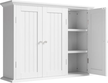 ChooChoo Laundry Cabinet with 3 Doors and Adjustable Shelves | 9.06"D x 31.1"W by ChooChoo