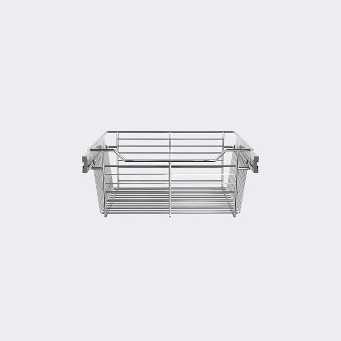 Classic 18" Closet Wire Basket in Chrome - Image 2