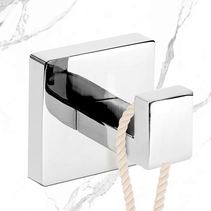 IBosins 4 Pack Towel Hooks Hand Towel Holder - Image 2