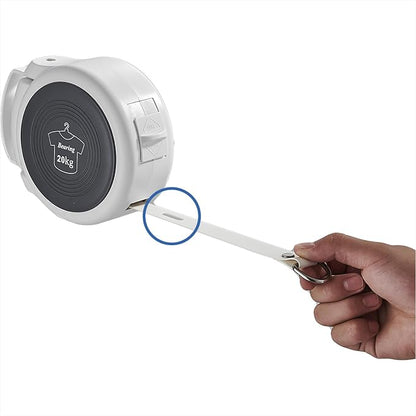 Retractable Clothesline Indoor Outdoor Clothesline by Unknown