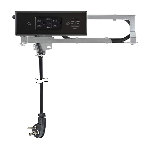 Docking Drawer Blade in-Drawer Outlet, Integrated Safety Shutoff, 30W USB-C & by DockingDrawer