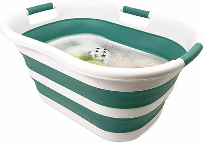 SAMMART 40L Collapsible Plastic Laundry Basket - Image 4