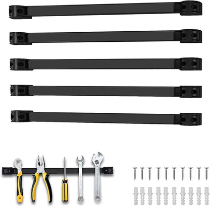 5 Pack Magnetic Tool Holder, Magnetic Strips Tool Magnet Bar PVC Coated by SDLDEER