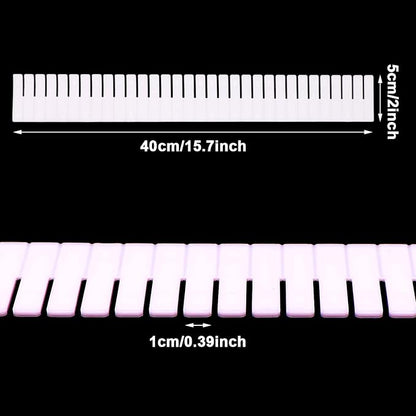 12Pcs Adjustable Drawer Dividers 0.1Inch Thickness DIY Grid Dividers 40x5cm - Image 3