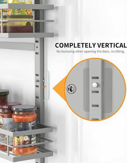 Moforoco Grey 9-Tier Over The Door Pantry Organizer, Pantry Organization and - Image 5