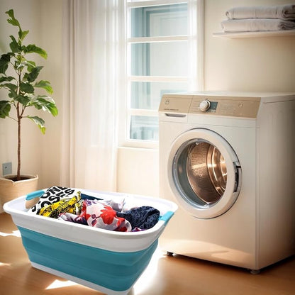 SAMMART Set of 2-41L Collapsible Plastic Laundry Basket-Pop Up Storage - Image 6