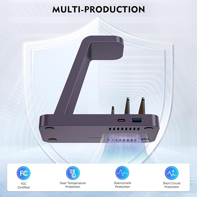 Wireless Charger for iPhone - 5 in 1 Charging Station for Multiple Devices - Image 5