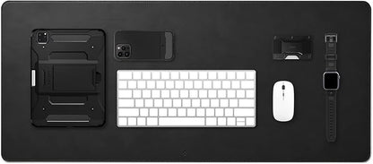 Spigen Desk Pad 35.4" x 15.7" Non-Slip Base Waterproof PU Leather Desk Mat Desk by Unknown