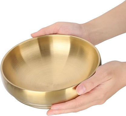 7.4" Gold Decorative Bowl - Image 8