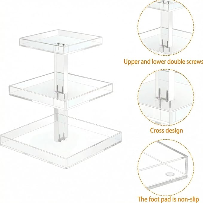 YAGELI 3-Tier Perfume Organizer Stand - Image 5