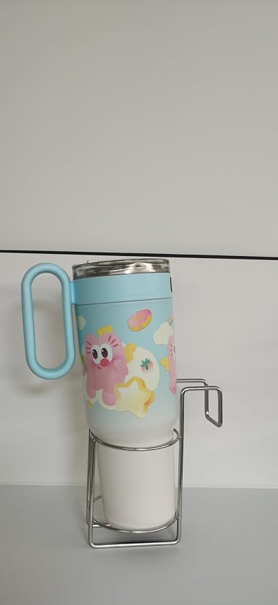Cup Holder for Bed Drink Holder Water Bottle/Glass Organizer for Wood Dorm Room - Image 8