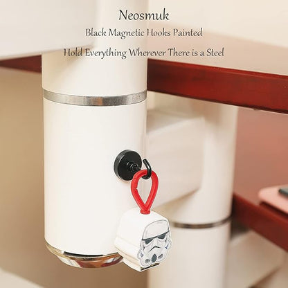 Neosmuk Magnetic Hooks, Heavy Duty 130lb+ Strong Magnet Hook - Image 3
