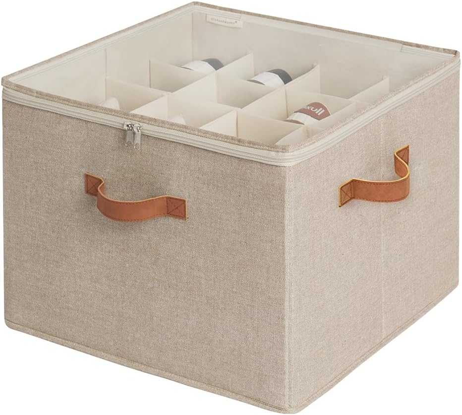 StorageWorks Shoe Organizer for Closet, Shoe Cubby Storage Containers by StorageWorks