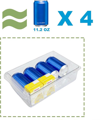 Yatmung 2 Pack Fridge Drawer Organizer - Image 5