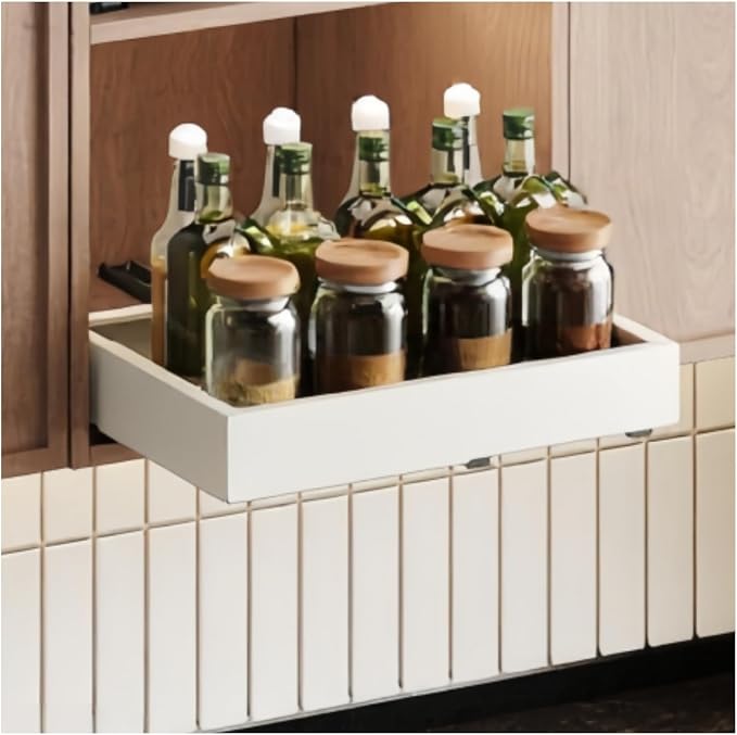 Fokyfok Pull out Cabinet Organizer, Width and Depth Expandable, No Drill by Fokyfok