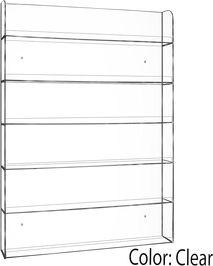 AMT Acrylic Nail Polish Racks for the Wall, Essential Oils Organizer. Holds up - Image 8