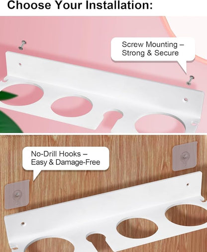Hair Tool Organizer, Hair Dryer Holder - Image 4