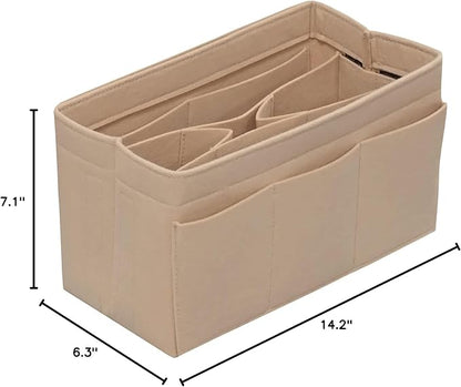 DailyPlus Purse Organizer Insert Felt Bag Organizer Handbag Organizer Insert - Image 7