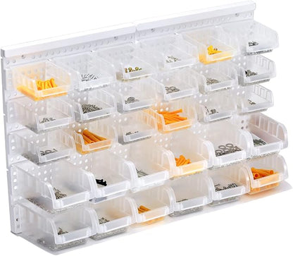 Transparent Garage Organizer Bins - Image 7