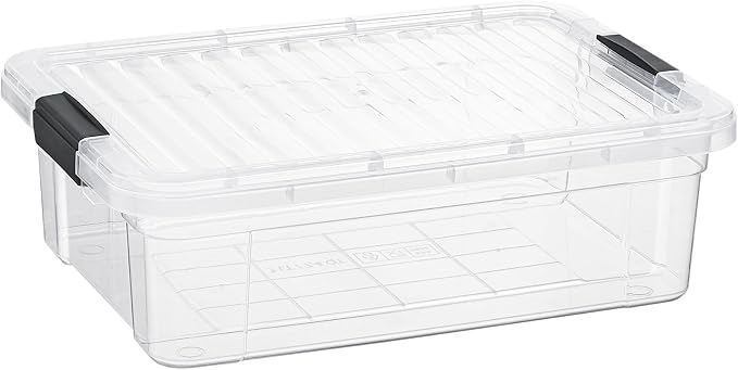Superio 7.4 Quart Clear Plastic Storage Bin by Superio