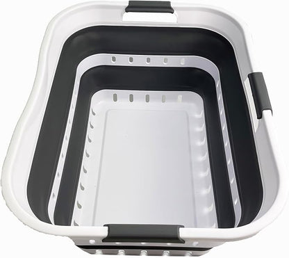 SAMMART 42L Collapsible Plastic Laundry Basket - Image 4