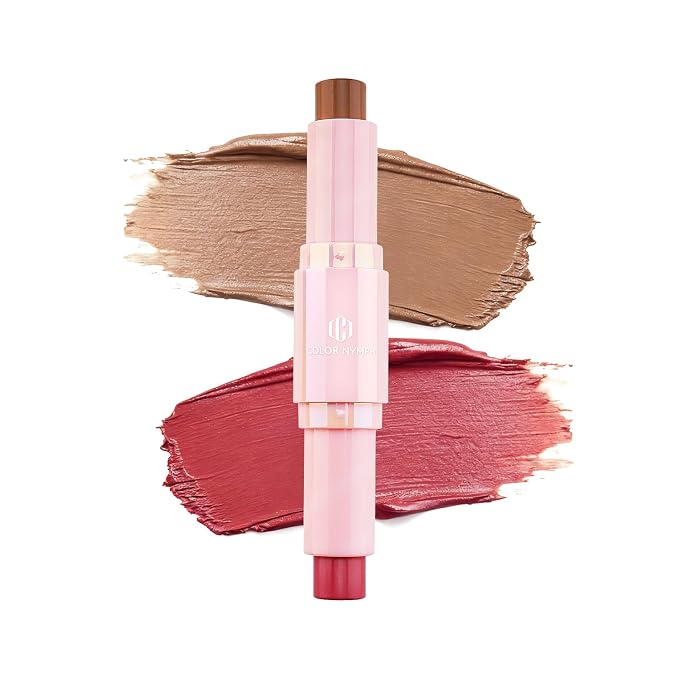 Color Nymph Blush Contour Makeup Stick, Double-end Stick Cream Blush & Contour - Image 9