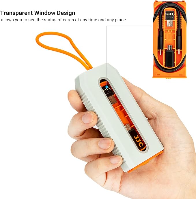 JJC 5 in 1 Data Cable Adapter Kit, Data Cable Transfer Storage - Image 7