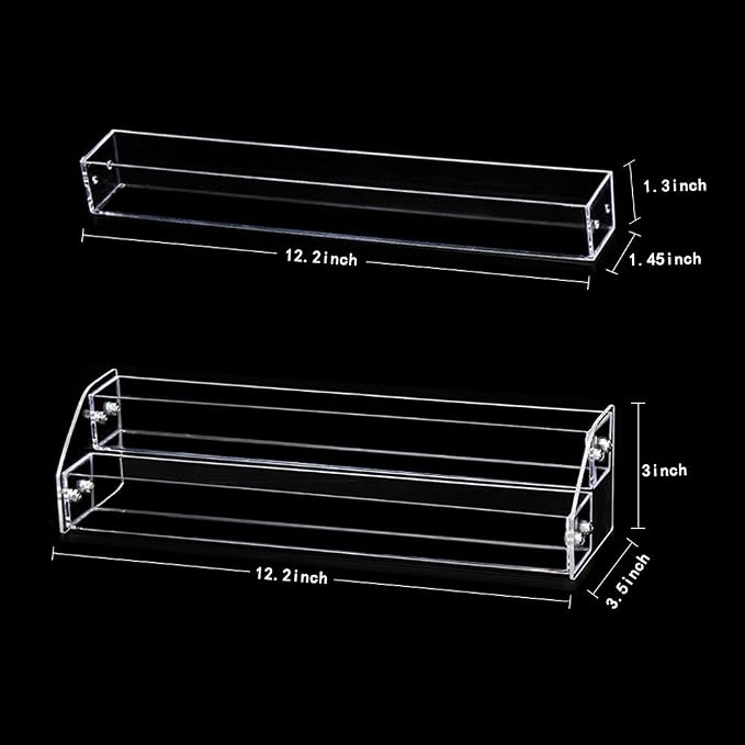Acrylic Organizer Storage Case Brochure Display Holders - Image 2