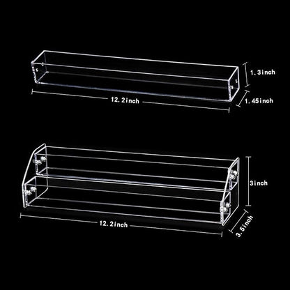 Acrylic Organizer Storage Case Brochure Display Holders - Image 2