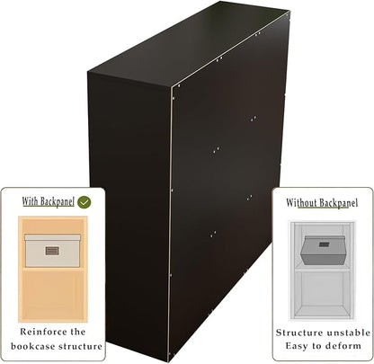 9-Cube Storage Shelf Bookcase - Image 5