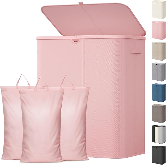 Lifewit 185L 3 Section Laundry Hamper by Lifewit
