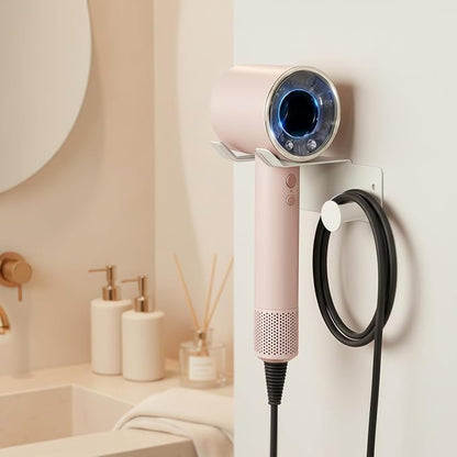 Hair Dryer Holder, Stainless Steel Blow Dryer Holder Self Adhesive, Dyson Hair - Image 7