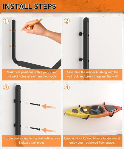 Heavy Duty Kayak Storage Rack - Image 7