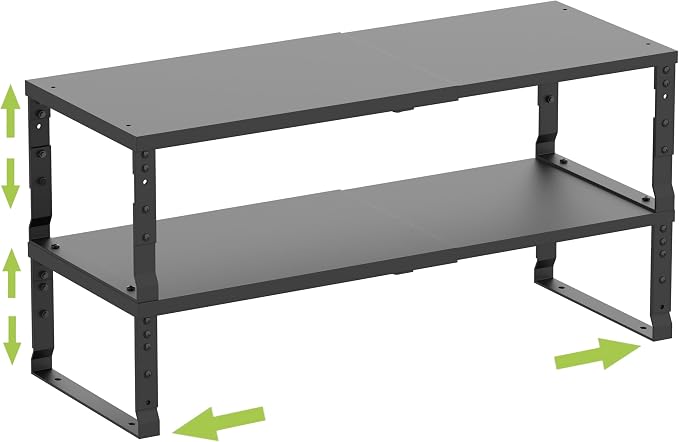 Expandable Cabinet Shelf Organizer Storage Spice Rack Shelves by JOJOCROSSHIGHQUALITYLIFE