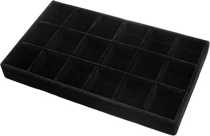 Velvet Jewelry Organizer Tray by Unknown