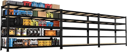 PrimeZone 60" W X 24" D X 72" H Heavy Duty Garage Storage Shelves by PrimeZone