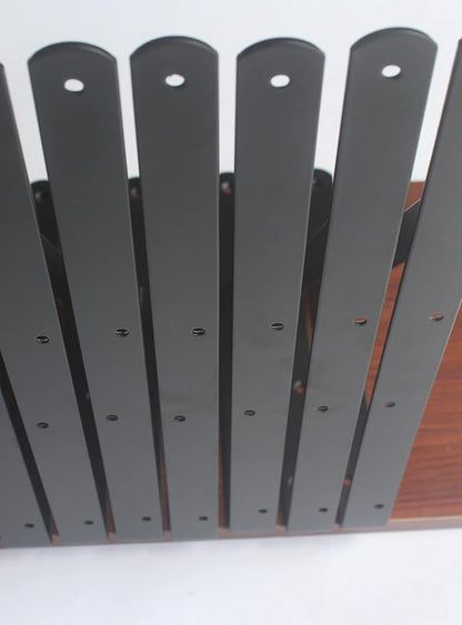 40 Pack L14 x H 10" Black Heavy Duty Shelf Brackets - Image 4
