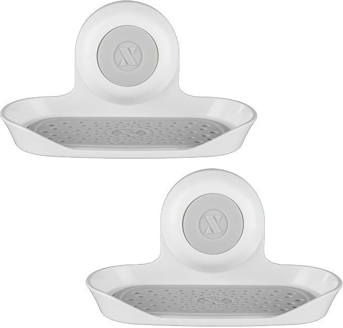 SlipX Solutions Strong Hold Soap Saver, Suction Cup Soap Holder by SlipXSolutions