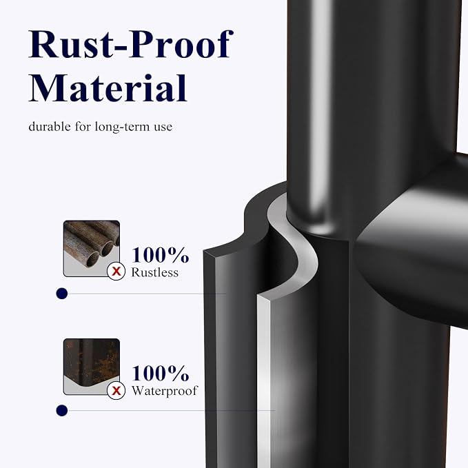 Kitsure Toilet Paper Holder Free Standing – Rustproof Metal Toilet Paper Stand - Image 3