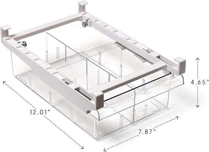 BINO | Pull-out Fridge Organizer | THE HANGER COLLECTION | Fridge Drawer - Image 2